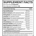 thumbnail image 4 of Healths Harmony Complete Menopause Relief Hormone Balance Supplement with Black Cohosh, 60 Capsules, 4 of 7
