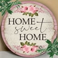 thumbnail image 4 of YHAICO Hanging Sign Hanging Signs Home Decor Wooden Doorplate Sign Hanging Flowers Spring Decoration Wooden Spring Farmhouses Rural Corridor, 4 of 6