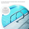 thumbnail image 3 of White 2 Pcs Universal Plug Swimming Pool Rubber Stopper, 3 of 6