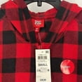 thumbnail image 6 of FAMILY PJs Intimates Red Fleece Plaid Jumper XXL, 6 of 6