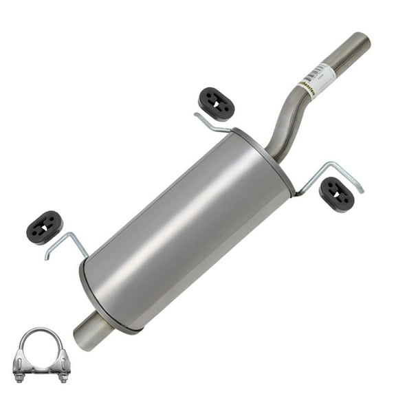 Northeastern Exhaust Stainless Steel Muffler Fits 1998–2002 Ford Escort ZX2 2.0L – Direct Fit
