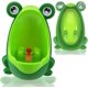 thumbnail image 1 of Orinal para niños, Orinal para niños Rana Orinal para niños montado en la pared Adecuado para el entrenamiento para ir al baño para niños en el baño (verde) 1, 1 of 1