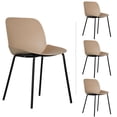 thumbnail image 1 of Set 4 Sillas Noto Plastico para Comedor, Cocina o Jardin con Base de Metal Mundo In  Noto, 1 of 9
