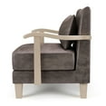 thumbnail image 4 of Furniture of America Khari Lounge Chair, Brown, 4 of 6