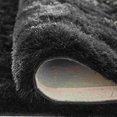 thumbnail image 3 of Benzara BM262421 Rug with Hand Tufted Shag & Piles, Black - Medium, 3 of 5