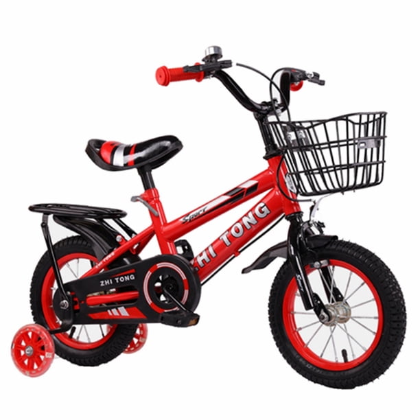 12"/16" Kids Bike with Training Wheels & Brake for Ages 2