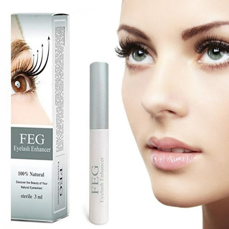 FEG Eyelash Enhancer Rapid Growth Serum 100% Natural Eyelash Serum - Grow Full and Thicker (Best Eyelash Growth Serum Latisse)