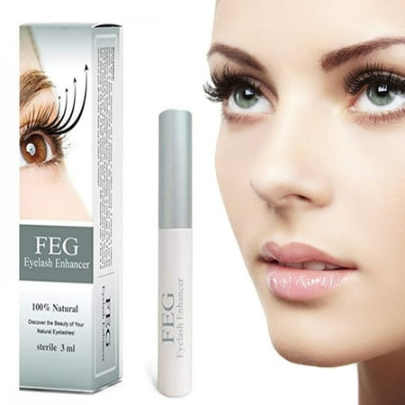 FEG Eyelash Enhancer Rapid Growth Serum 100% Natural Eyelash Serum - Grow Full and Thicker (Best Natural Eyelash Growth Serum)