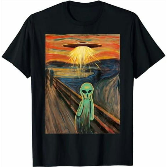 Alien Scream Painting T-Shirt