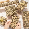 thumbnail image 6 of Birthday Wrapping Paper Rolls, Gift Kraft Gift Wrapping Paper Design for Boys, Men, Women, Girls - 17 Inch X 33 Ft (Black, 46.8 Sq.Ft.Ttl), 6 of 7