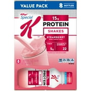 Kellogg's Special K Shake, 15 Grams of Protein, Strawberry, 10 Oz, 8 Ct