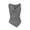 Silver, variant on WRKEKC Cami Tank Tops for Women Solid Mock Neck Sleeveless Shirt Top with Metal Trim and V-Neck Style for Summer