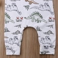 thumbnail image 4 of Baby Rompers Summer sleeveless Cartoon Dinosaur Newborn Baby Boy Girl Clothes Jumpsuit Animal Clothing, 4 of 6