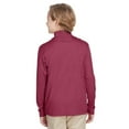 thumbnail image 2 of Youth Zone Sonic Heather Performance Quarter-Zip - SP MAROON HTHR - M, 2 of 3