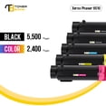 thumbnail image 5 of Toner Bank 5-Pack Compatible Toner for Xerox 106R03480 106R03477 106R03479 106R03478 Phaser 6510N 6510DN 6510DNI WorkCentre 6515N 6515DNI Printer (2BK,Cyan,Magenta,Yellow), 5 of 8