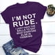thumbnail image 1 of Xuyuer Funny Slogan Print Casual Blouse - Women's Loose Fashion Top, Breathable and Soft for Daily Wear, Friend Hangouts, Humorous Relaxed Style, and Playful Weekend Streetwear, 1 of 5