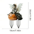 thumbnail image 2 of Kumdkd 12-inch Acrylic Deer Garden Stakes - Enchanted Forest Elf Yard Decor, Weatherproof Outdoor/Indoor Fairy Tale Ground Insert, Whimsical Plant Pot Decoration (Single Piece), 2 of 7