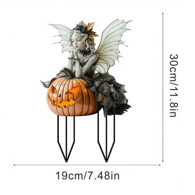 Kojanyu forest Elves and Deer Garden Stake Set,Unique Acrylic Plant Signage for Courtyard Display,Cute Ground Insert for Outdoor Garden Decoration