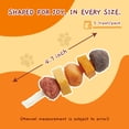 thumbnail image 3 of (5 pack) Jungle Calling Chicken, Duck, Beef, Sweet Potato & Pumpkin Rawhide Kabob Dog Treats, 5-oz bag, 3 of 10