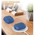 thumbnail image 3 of AirPods Pro Case Cover with Keychain, IBAOLEA FullIBAOLEA Body Protective Silicone Skin Cover Case for IBAOLEA Airpod Pro 2019 [Front LED Visible] IBAOLEA Black Diamond Blue, 3 of 6