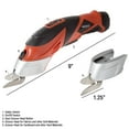 thumbnail image 2 of Wakeman Cordless Power Scissors 3.6V Lithium‑Ion / Plastic & Metal Red, 2 of 4