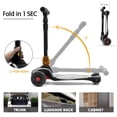 thumbnail image 3 of LOL-FUN Trottinette pour Enfants de 3 à 5 Ans Garçon Fille avec 3 Roues, Trottinette Pliable Extra-Grand pour Enfants de 6 à 12 Ans Tout-Petit avec 4 Hauteurs Réglables et Inclinaison, 3 of 7