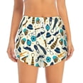 thumbnail image 2 of Balery Fathers day Pantalones cortos deportivos para mujer con forro y dos bolsillos, elásticos, para entrenamiento, gimnasio, yoga-Large, 2 of 7