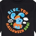 thumbnail image 3 of Blue's Clues & You! - Blue You And Halloween Boo - Toddler And Youth Long Sleeve Graphic T-Shirt, 3 of 5
