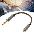 thumbnail image 4 of Headphone Adapter Cable, 4.4mm Balance To 3.5mm Stereo Cable 15cm/5.9in Portable  For Music Lovers, 4 of 8