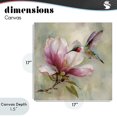 thumbnail image 4 of Stupell Industries French Country Magnolia Ruby Hummingbird Canvas Art, 17 x 17, by Tina LeCour, 4 of 8