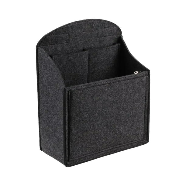 Matsuzay Organizador de la mochila del fieltro del fieltro para el bolso de nylon ligero de la organización Almacenamiento y organización del hogar Negro S