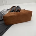 thumbnail image 3 of Bolso de Mano de Gamuza para Mujer, Suede Bags for Women, Suede Purse, Moda Bolso de Mano de Gamuza Bolso Holg, Bolso de Mano Tipo Hobo para Oficina, Bolso de Gamuza sintética, 3 of 4