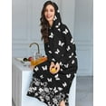 thumbnail image 2 of Ekouaer Ladies Modal Long Sleeve Sleepwear Casual Floor Length Night Dress, 2 of 4