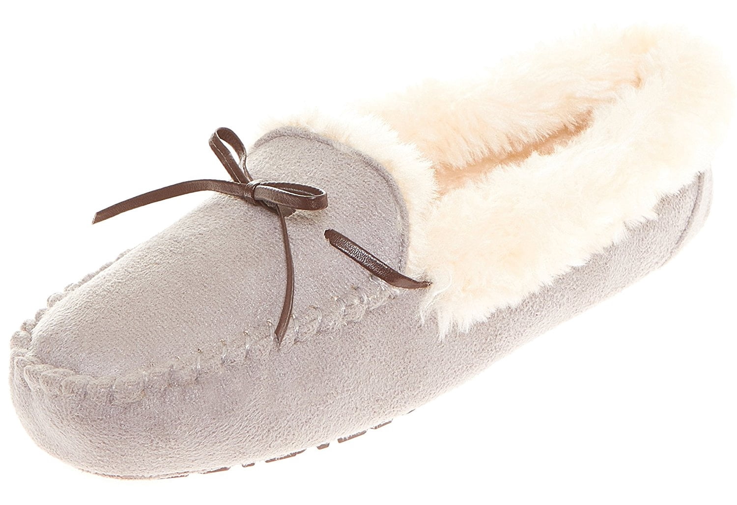 memory foam moccasin slippers womens
