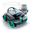 Olive, variant on UBoter E10 Cordless Robotic Pool Cleaner,Pool Vacuum, Dual-Layer Filtration,Powerful Obstacle Crossing, Enhanced Edge & Corner Cleaning,120-150 Min for Above-Ground & Flat-Bottom Pools to 860 Sq.ft