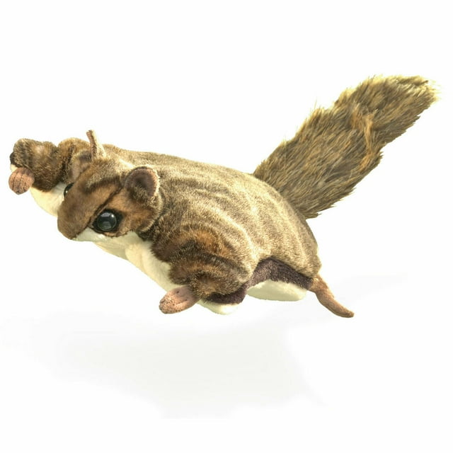 Marioneta de mano Folkmanis Flying Squirrel Brown