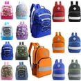 thumbnail image 1 of 24 Pack - 17" Wholesale Classic Bulk Backpacks - Mega Assortment 14 Different Color/Patterns, 1 of 7