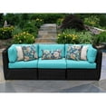 thumbnail image 2 of TK Classics Venice 3-Piece Outdoor Wicker Patio Conversation Set, 2 of 2