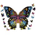 thumbnail image 1 of Golden Puppet Cat Wood Puzzle Irregular 3D Animal Puzzle 200 Piezas (Mediano), 1 of 2