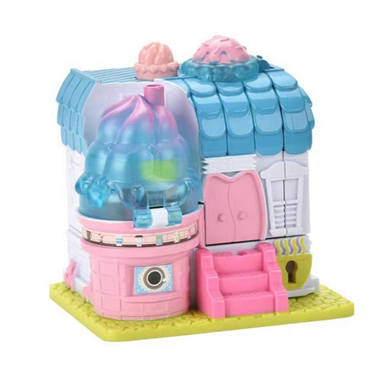 PERZOE Simulation Doll House Music And Light 3D Folding Early