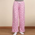thumbnail image 2 of hello mello women's christmas winter holiday lounge pants w/gift travel tote, 2 of 2