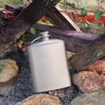 thumbnail image 4 of Yeacher 200ML Titane Flask Liquor Ultra Léger Plat Hanche Flask Extérieur Camping Pique-Nique Randonnée, 4 of 7