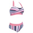 thumbnail image 5 of ITSAME Plus Size Swimsuit for Womens, Polka Dot Tankini Tops with Bikini Bottoms Bathing Suit 2-Piece Pink M, 5 of 6