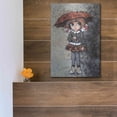 thumbnail image 5 of Luxe Metal Art 'Girl With Bows' by Alexander Gunin, Metal Wall Art, 12"x16", 5 of 9
