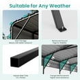 thumbnail image 3 of VENTOPYR 29' x 20' Outdoor Heavy Duty Metal Carport with Galvanized Steel Roof for Car, Boat, Truck, 3 of 6