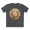 Charcoal, variant on Sun Shirt, Shirt with Sun, Tee Shirt with Gold Sun