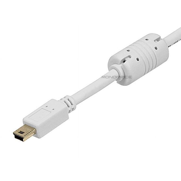 Monoprice USB 2.0 Cable - 1.5 Feet - White