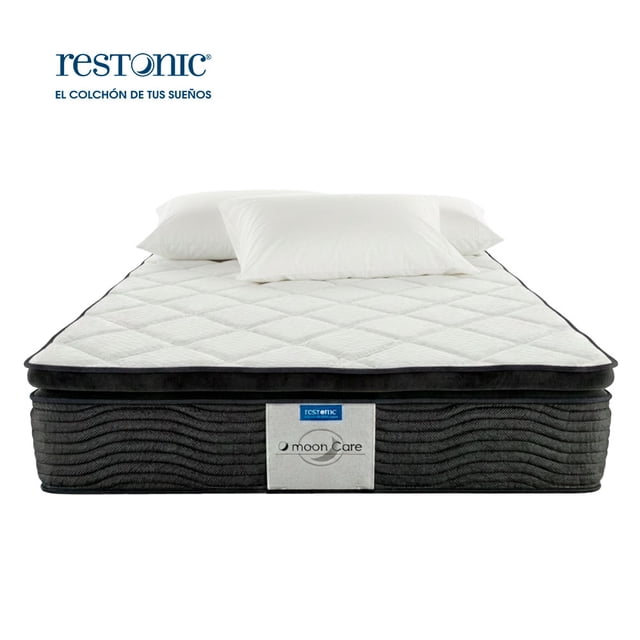 Restonic | Original | Colchón King size Ortopédico + 2 Almohadas Basic