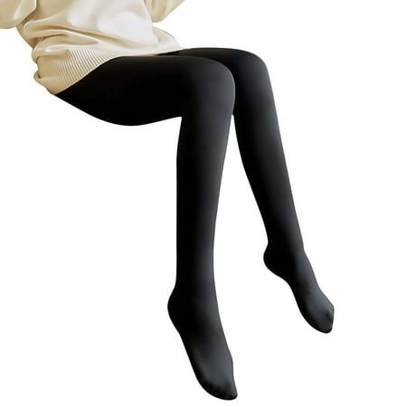 

Skin Toned Translucent Warm Pantyhose High Waist 1 Piece Leggings for Women Fashion