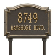 Whitehall 1293OG Williamsburg - Standard Lawn - Two Line in Bronze/Gold
